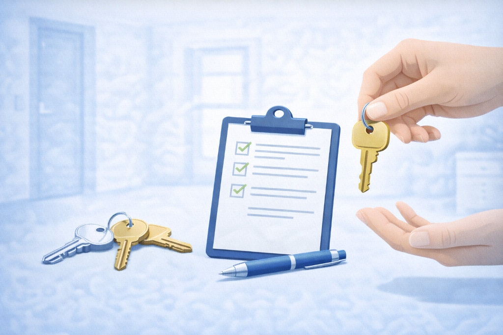 Schlüsselübergabe bei der Wohnungsübergabe richtig dokumentieren